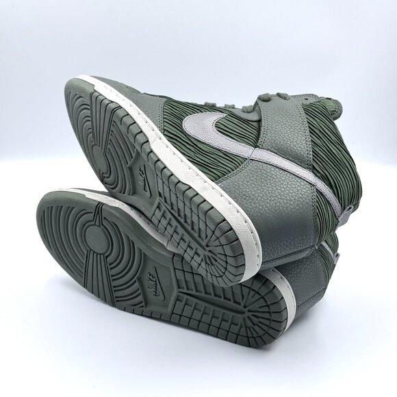 Wmns Nike Dunk Sky High Wedge 'Carbon Green Silver' - Picture 9 of 12
